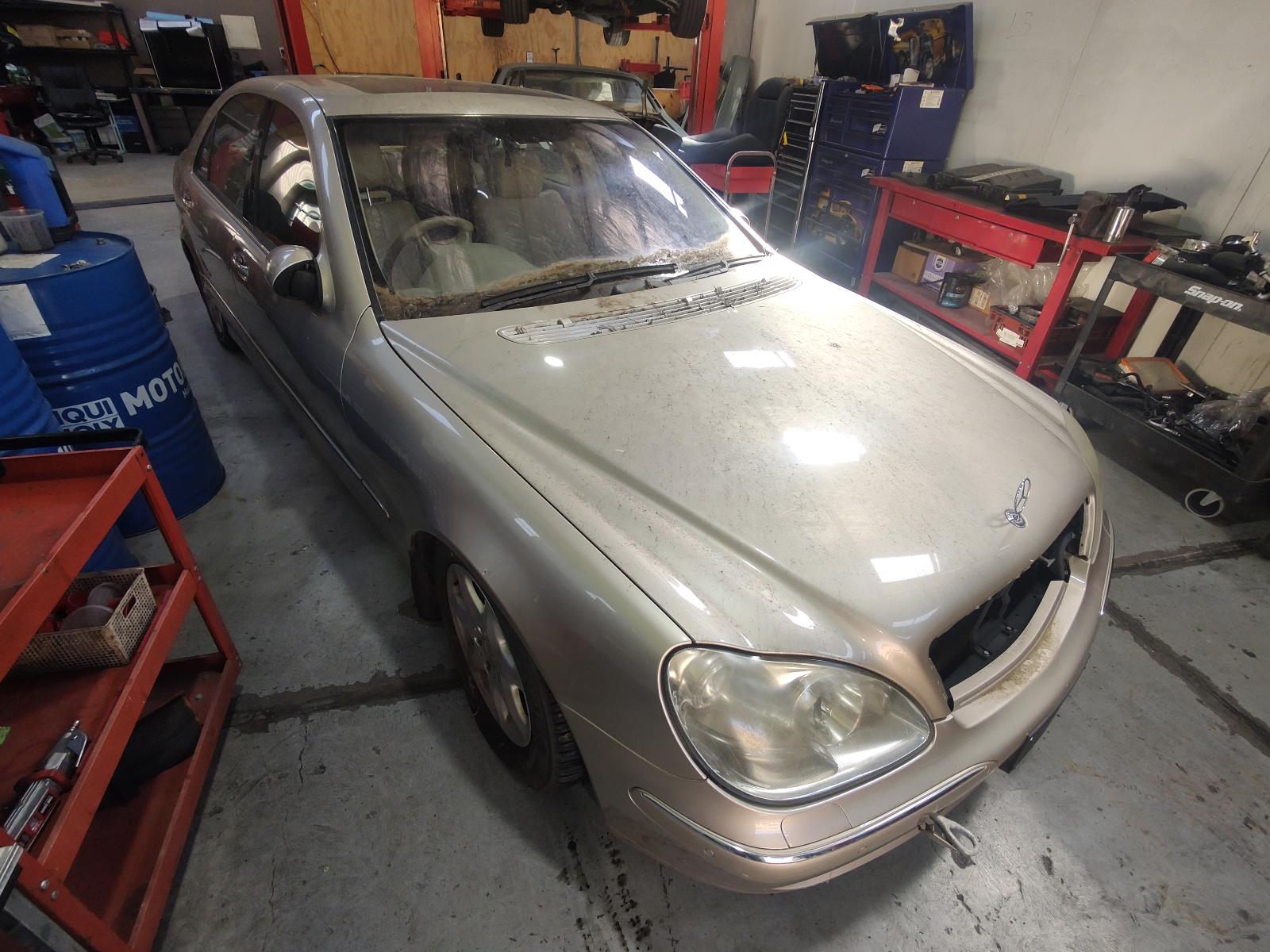 View Auto part Plenum Chamber Mercedes S Class 2003