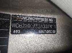 View Auto part Plenum Chamber Mercedes S Class 2003