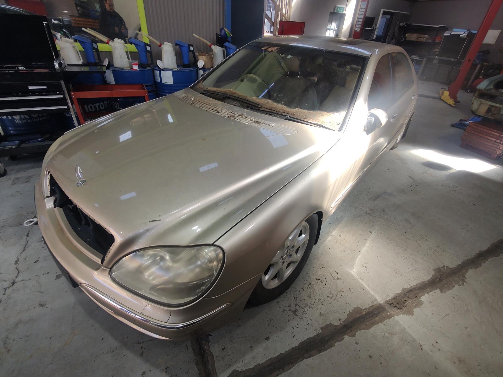 View Auto part Plenum Chamber Mercedes S Class 2003
